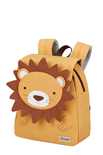 Samsonite Happy Sammies Eco - Zaino S, 30.5 Cm, 7 L, Giallo (Lion Lester)