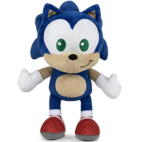 Play By Play Peluche Sonic The Hedgehog Personaggio Sonic Riccio Altezza 24Cm