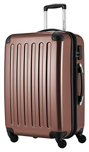 Hauptstadtkoffer - Valigia Rigida Alex, Taglia 65 Cm, 74 Litri, Colore Marrone