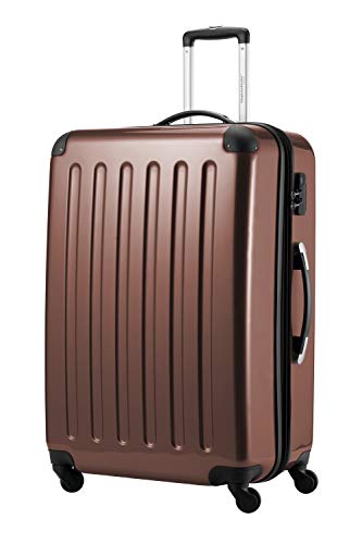 Hauptstadtkoffer - Valigia Rigida Alex, Taglia 75 Cm, 119 Litri, Colore Marrone
