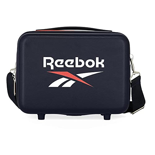 Reebok Roxbury Borsa Da Toilette Adattabile Con Tracolla Blu 29X21X15 Cm Abs Rigido 9.14L 0.2 Kg