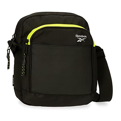Borsa A Tracolla Reebok Hamilton Piccola Nera 15X19,5X6 Cm Poliestere
