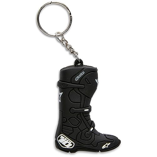 Alpinestars Tech 10 Key Fob (Black), Nero, Taglia Unica, Abbigliamento Sportivo