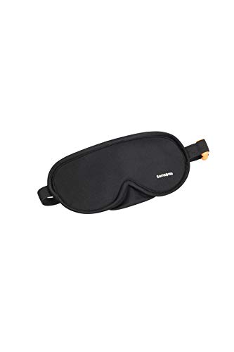Samsonite Global Travel Accessories Eye Mask And Earplugs Mascherina Per Dormire, 20 Cm, Nero (Black)