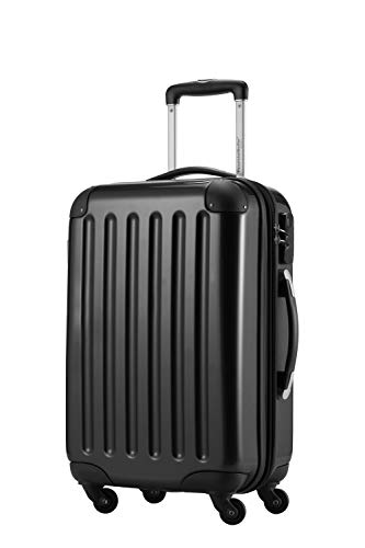 Hauptstadtkoffer - Alex - Bagaglio A Mano Da Cabina, Carrello Rigido, 55 Cm, 45 Litri, Estensibile, Nero