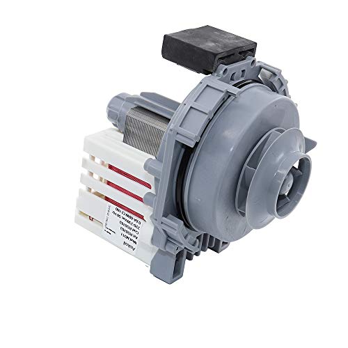 Marel Shop® - Motore Lavaggio Elettropompa Sincrona Per Lavastoviglie Compatibile Con Indesit Ariston 230V 60W Per Modelli: Dfp27M10Eu - Dfp58B1Ex - D