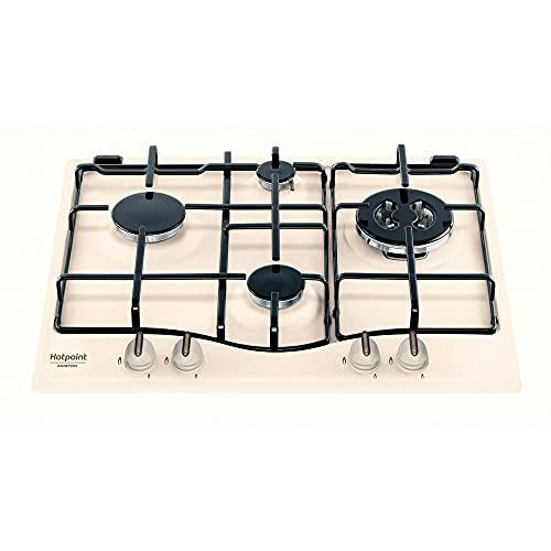 Piano Cottura A Gas Hotpoint: 4 Fuochi, - 7Hpcn 640T (Ow) R/Ha