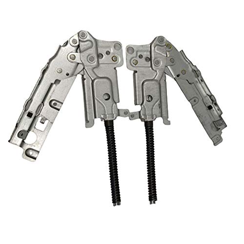Marel Shop® - Cerniere Destra Più Sinistra Per Lavastoviglie Compatibile Con Electrolux Zanussi Rex Per Modelli: F55000Im0P - Esi67040Xr - Esi67070Xr 