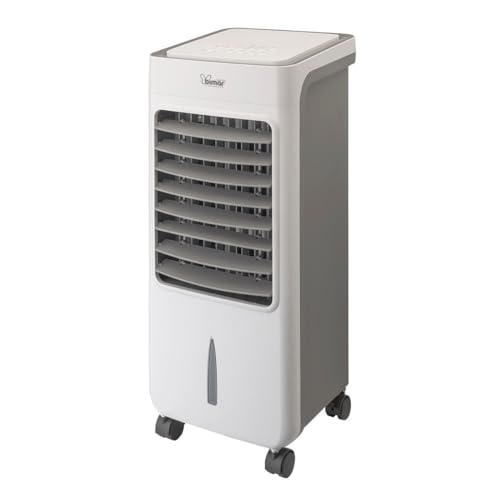 Bimar Vr35 Raffrescatore, Ventilatore, Purificatore D'Aria 3 In 1, Oscillazione Automatica Dx/Sx, Funzione Rinfrescante E 3 Velocità, Serbatoio 7 Litr