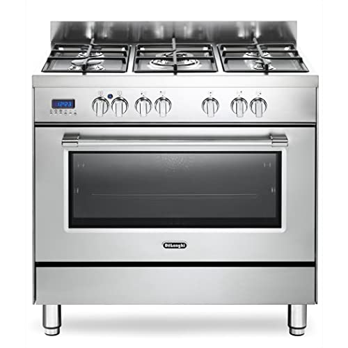 Cucina A Gas Con Forno Elettrico, N° 5 Fuochi, 90X60 Cm, Pro 96 Mx Ed