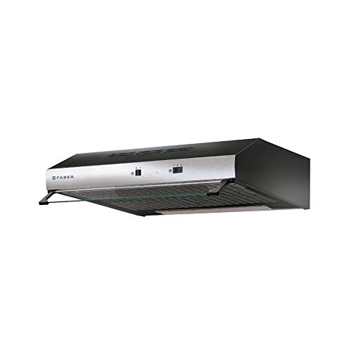 Faber Tch04 Ss16A 741 - Cappa Aspirante 60 Cm Sottopensile Da Cucina Ad Incasso, Aspirante Esterna O In Ricircolo Con Filtro Cappe Faber A Carboni Att
