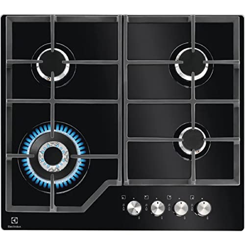 Electrolux Serie 600 - Piano Cottura A Gas 4 Fuochi Colore Nero