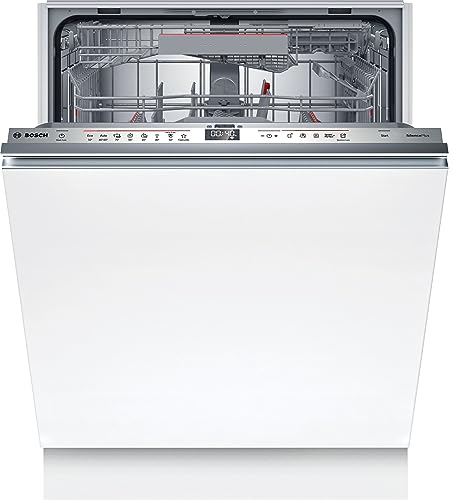 Bosch Elettrodomestici Smv6Edx57E Serie 6, Lavastoviglie A Scomparsa Totale, 60 Cm, A Incasso, In Acciaio Inossidabile, Efficiency Class D