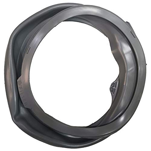 Marel Shop® - Guarnizione Soffietto Oblò Per Porta Lavatrice Compatibile Con Electrolux Zanussi Rex Per Modelli: Rwp107109W - Rwp127109W - Rwp105205W 