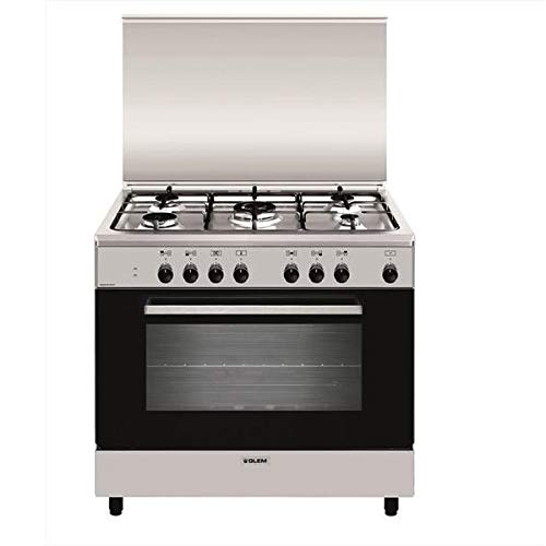 Cucina C/Forno A Elett. 5Fuochi Inox An965Mi6
