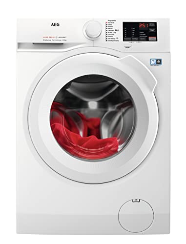Aeg Prosense Serie 6000, Lavatrice A Carica Frontale L6Fbi145, 10Kg, Classe A, Tecnologia Prosense, Cesto Gentlecare, Funzione Partenza Ritardata, Col