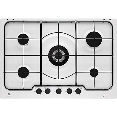 Electrolux Rex - Piano Cottura A Gas Pb 750 Uv Finitura Bianca Da 75Cm