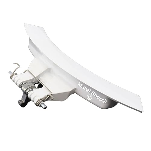 Marel Shop® - Impugnatura Kit Maniglia Oblò Per Lavatrice Compatibile Con Electrolux Zanussi Rex Per Modelli: Ewm1042Ndu - Ewm1044Ndu - Ewm11044Ndu -