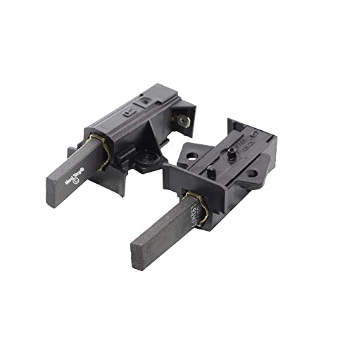 Marel Shop® - Set 2 Pz Carboncini Spazzole Per Motore Lavatrice Compatibile Con Electrolux-Zanussi-Rex