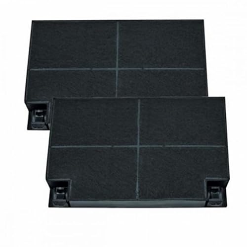 2Pz Filtro Cappa Carbone Attivi Faber 229X152X20,6Mm Omnia Isola Axia Best