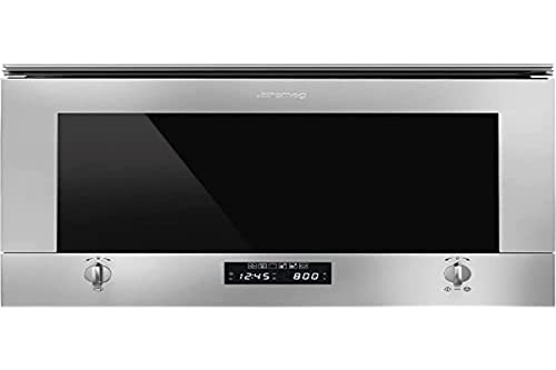 Smeg Mp422X1 Forno A Microonde Incasso Microonde Con Grill 22 L 850 W Acciaio Satinato