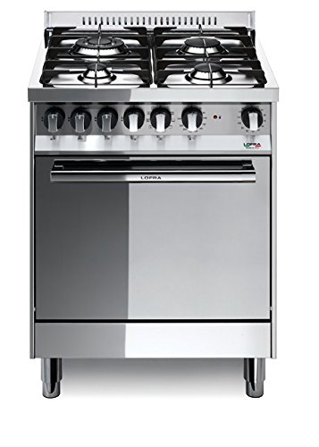 Lofra M66Gv/C Cucina A Gas, Acciaio
