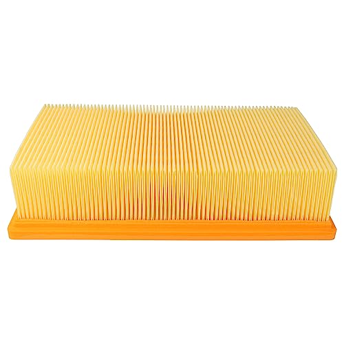 Vhbw Filtro A Pieghe Piatte Compatibile Con Aspirapolvere Aspiraliquidi Kärcher Nt 35/1 Tact/Te/M, Nt 361 Eco/Te/M, Nt 40/1 Tact, Nt 45/1 Tact/Te/M