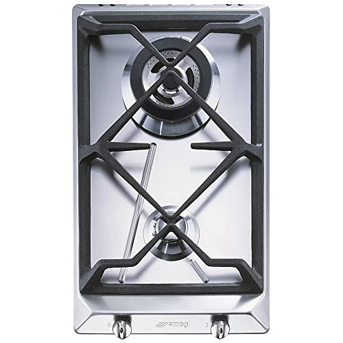 Smeg Srv532Gh3 Incasso Gas Acciaio Inossidabile Piano Cottura