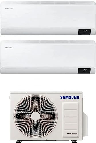 Climatizzatore Dual Split 9000 + 12000 Btu, A++/A+, R32, Wifi - Windfree Comfort Next