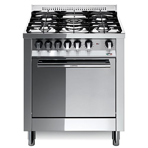 Lofra M76Mf/C Cucina A Gas, Acciaio