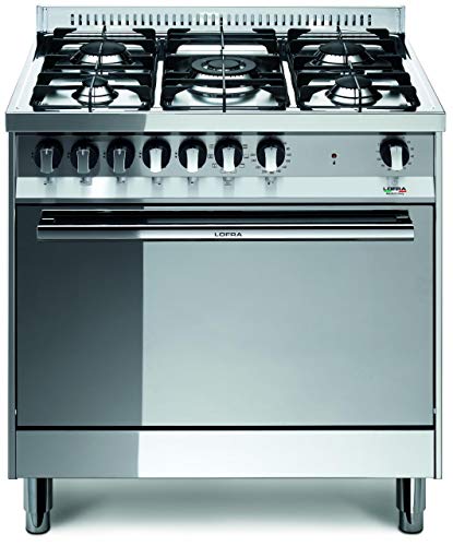 Lofra Mg86Gv/C Cucina A Gas, Acciaio