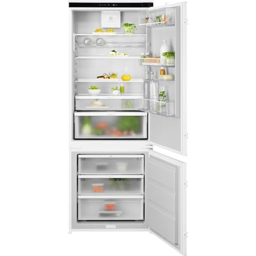 Electrolux Knr7Te75S - Frigorifero Combinato, 376 Litri, Incasso, No Frost, Classe Energetica E