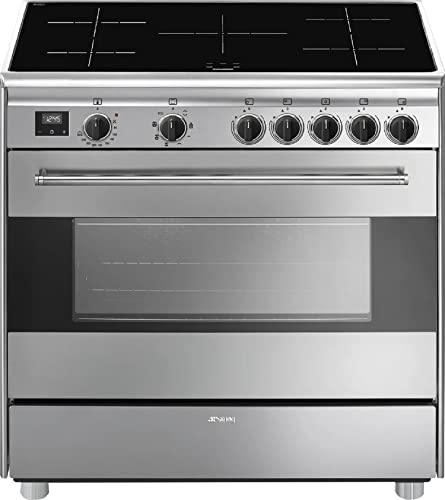 Cucina 5 Fuochi Induzione Con Forno Elettrico 90X60 Cm - Bg91Ix2
