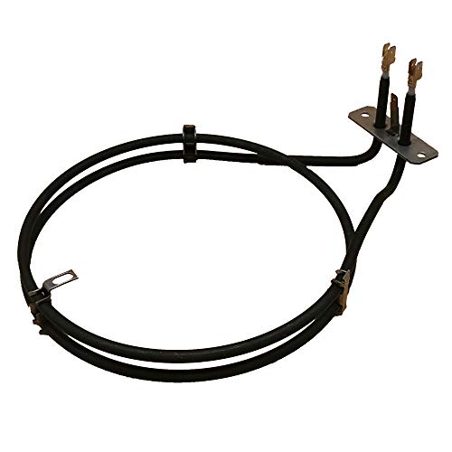 Marel Shop® - Resistenza Circolare Per Forno Ventilato 2000W Compatibile Con Electrolux Zanussi Rex Per Modelli : Flq0100Xe - Fms041X - Fmq090Xe