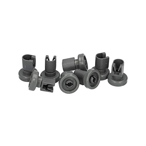 Luth Premium Profi Parts - 8X Ruote Per Cestello Superiore Lavastoviglie Compatibile Con Aeg Electrolux 5028696700