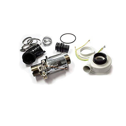 Marel Shop®- Kit Resistenza 2040 W Per Lavastoviglie Compatibile Con Whirlpool Ignis Bauknecht Per Modelli: Adg6300Fd - Adg75573 - Adg7559