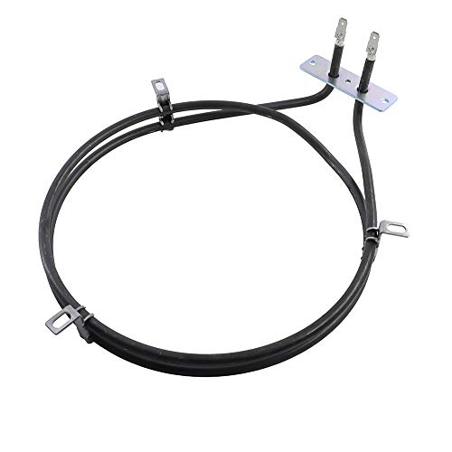 Marel Shop® - Resistenza Circolare Per Forno Ventilato Compatibile Con Indesit Ariston 2000W 243X194X29Mm Per Modelli: Sx42M6 - Mx40M5 - Gx40M8 - Ig04