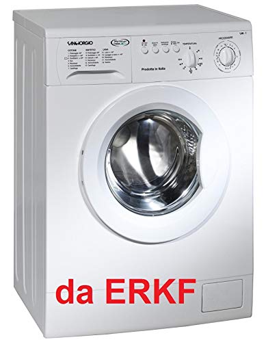 Sangiorgio S4210C Lavatrice Libera Installazione Caricamento Frontale Bianco 5 Kg 1000 Giri/Min A++