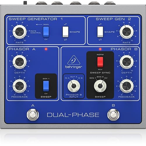 Behringer Dual-Phase Autentico Doppio Cambio Di Fase Analogico Con 12 Accoppiatori Ottici