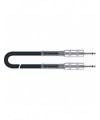 Quik Lok - Stack/100 Jack Mono/Jack Mono, Cavo Di Potenza Per Collegamento Testata, Lunghezza 1Mt, Colore Nero