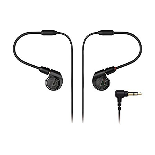Audio-Technica Ath-E40, Auricolari Professionali In-Ear Monitor, Nero