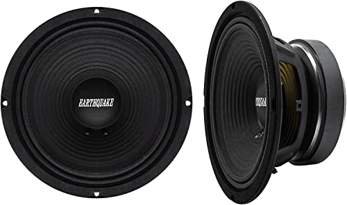 Earthquake Sound Eq-8-8 - Altoparlante Surround In Tessuto, 110 W, 8 Ohm, Con Cestello Aperto