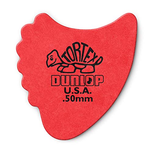 Dunlop Tortex Fin Pick, 50 Mm .50Mm