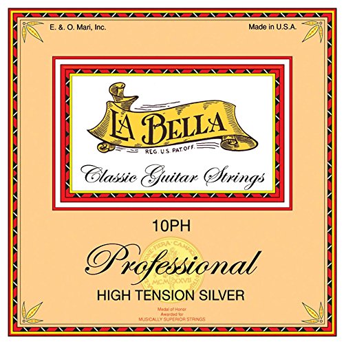 Cuerdas Guitarra Clasica - La Bella (10/Ph) Profesional Fuerte (Juego Completo)