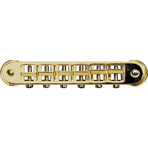 Tonepros Tp6 G - Bridge Standard Tune-O-Matic (Small Posts) - Oro