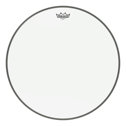 Testata Remo, Ambassador Trasparente, Chiara, 20" Bass Drum, Br-1320-00