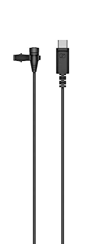 Sennheiser Xs Lav Usb-C, Microfono Lavalier Omnidirezionale A Morsetto Con Connettore Usb-C Per Pc E Dispositivi Mobili, 509261