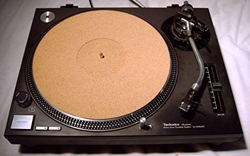 Mc Daison Compatibile Con Musicmaniashop.Com Tappetino Panno In Sughero Per Piatto Giradischi