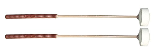 Par Mazas Xilófono Y Metalófono Alto ,Bola Con Banda Fieltro Ø 37.6 Mm. Longitud: 320Mm.