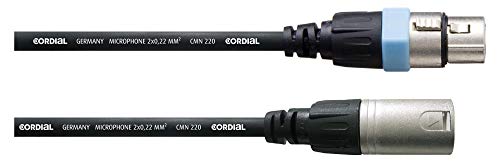 Cordial Intro Ccm 2.5 Fm Cavo Audio 2,5 M Xlr (3-Pin) Nero - Cavi Audio (Xlr (3-Pin), Maschio, Xlr (3-Pin), Femmina, 2,5 M, Nero)